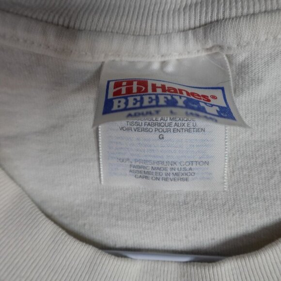 Vintage NCI Research T-shirt Medium White USA Made 1997 Spring - Picture 3 of 7